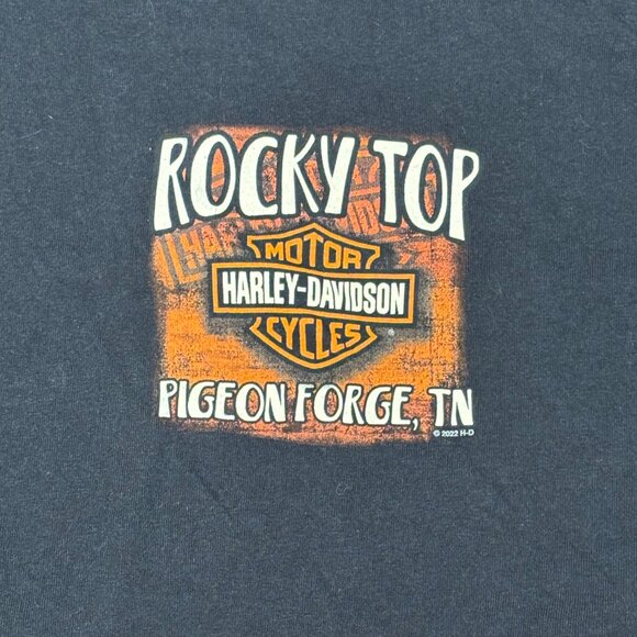 Rocky Top Harley Davidson T-Shirt - Picture 4 of 5